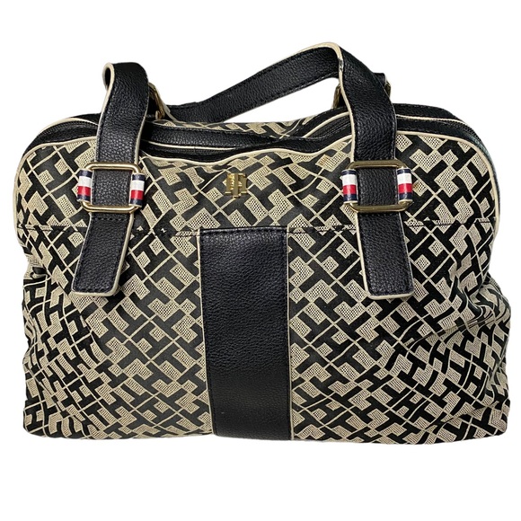 Tommy Hilfiger Handbags - Tommy Hilfiger purse handbag with signature, red white blue on buckles